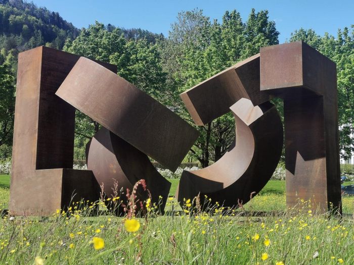 Labyrinthum II, 2021, Corten, H 4,5m