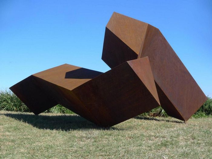 Encounter, Corten steel 2014, H 2,4 m, NSW Australia