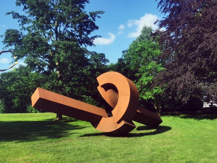 Balance, 2023, Corten, L 9m