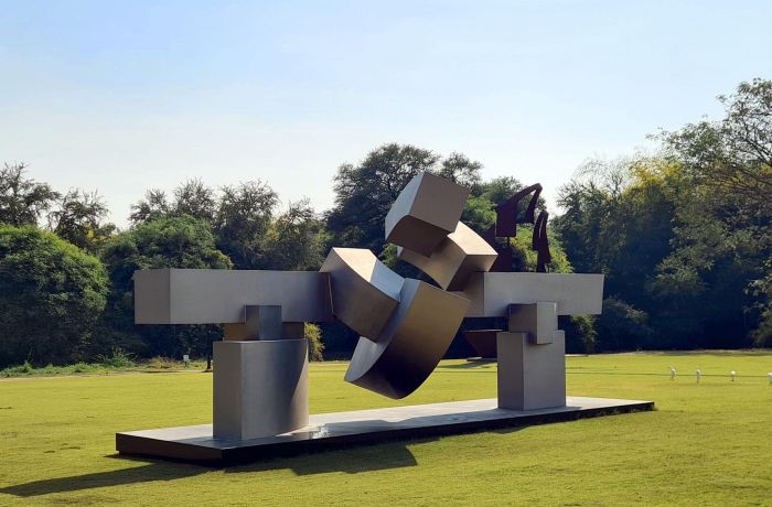Respect to the planet III, 2023, Stainless Steel, India